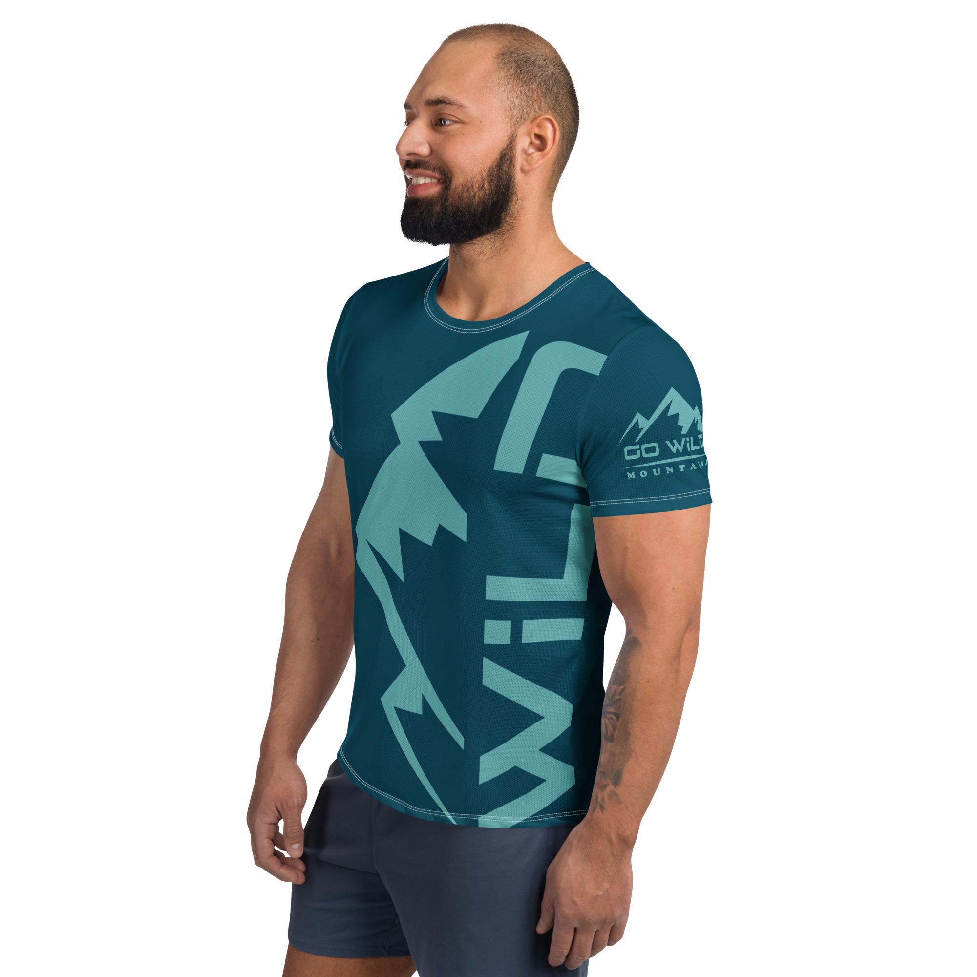 all-over-print-mens-athletic-t-shirt-white-left-68fb4c3388e7d.jpg UV Tehnična majica Wild - slika 1