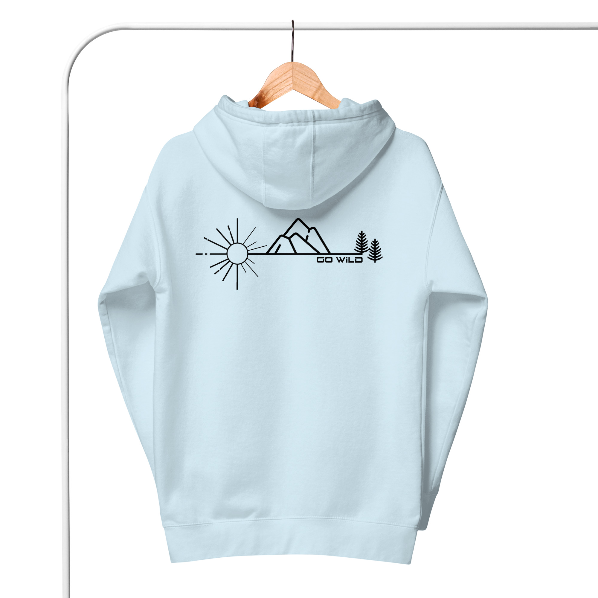 cotton-heritage-m2580-i-unisex-premium-pullover-hoodie-sky-blue-back-6914c24718b62.jpg Ženski fit Hoodie Wild - dizajn zadaj - slika 1